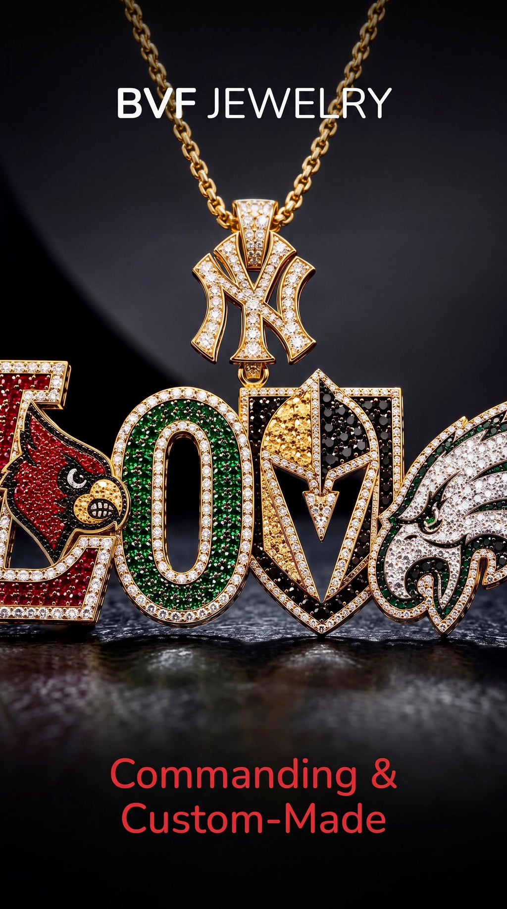 BVF custom jewelry design and customization starting at $2,500