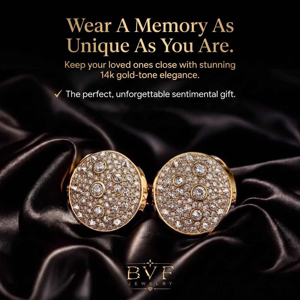 BVF Eclipse Reversé earrings featuring reverse-set diamonds and signature design